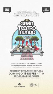 Invitación Cierre Carro de Comedias